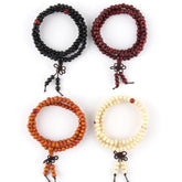 6mm Natürliche Sandelholz Buddhistischen Buddha Meditation 108 perlen